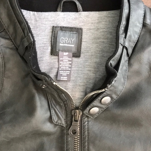 Gently Worn Leather Jacket - Picture 2 of 4